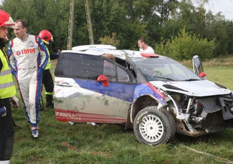 Kubica se opet slupao