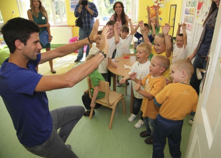 Đoković otvorio prvu "Školicu života"