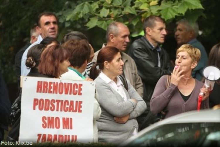Nastavljen protest radnika KJP Poljoprivredno dobro Butmir