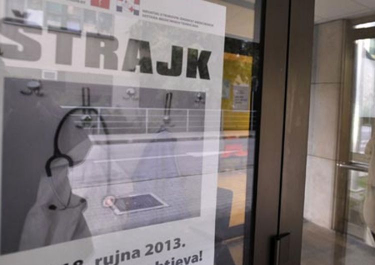 Počeo štrajk bolničkih ljekara i medicinskih sestara