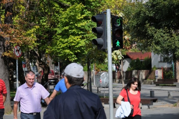 Pješački semafor u centru Banjaluke