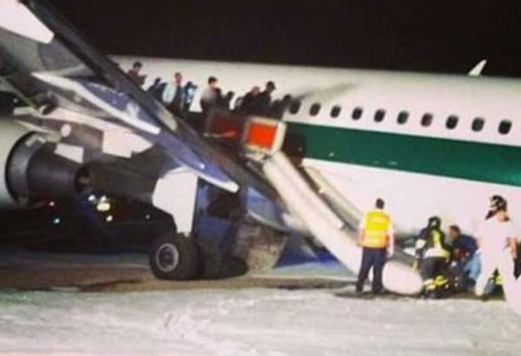Avion sa 150 putnika sletio s piste u Rimu, nema povrijeđenih