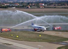 Prvi avion Er Srbije stigao u Beograd