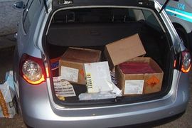Granična policija BiH u pasatu otkrila 50 kilograma eksploziva