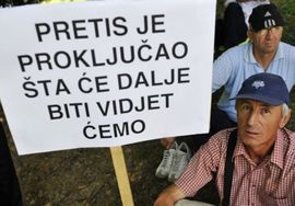 Nastavljen protest radnika Unis-Pretisa