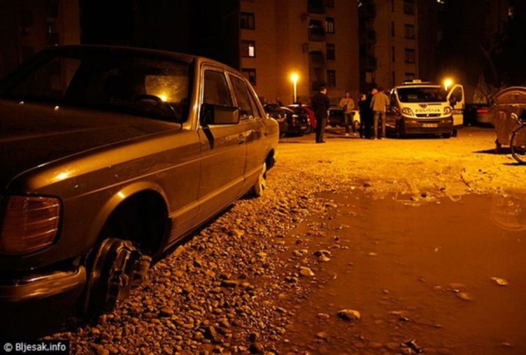 Policijska potjera na ulicama Mostara: Posustao tek kad je poderao felge