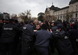 Sofija: Sukob studenata i policije