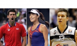 Nole, Ana i Partizan najbolje iz Srbije