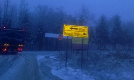 U Bihaću pada snijeg