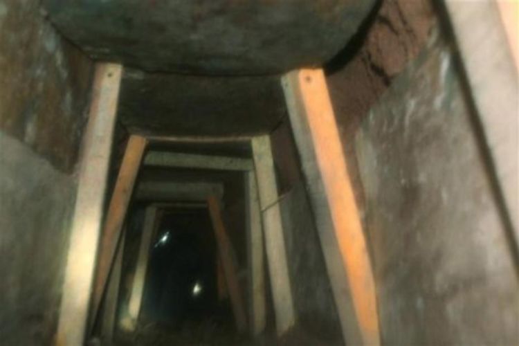  Narko-tunel bio opremljen želejzničkim sistemom