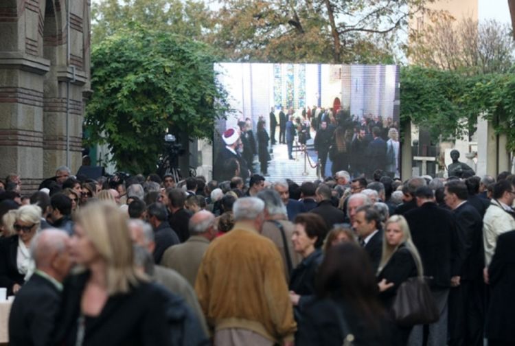 Posljednji oproštaj od Aleksandra Tijanića