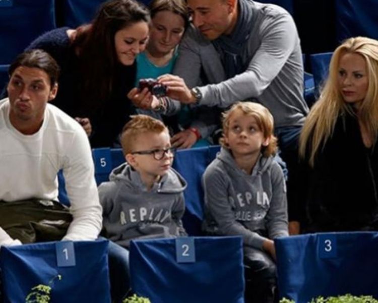 Zlatan Ibrahimović bodrio Novaka, posije meča odigrali poen