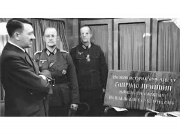 Hitler je mrzio Srbe i zbog Gavrila Principa?