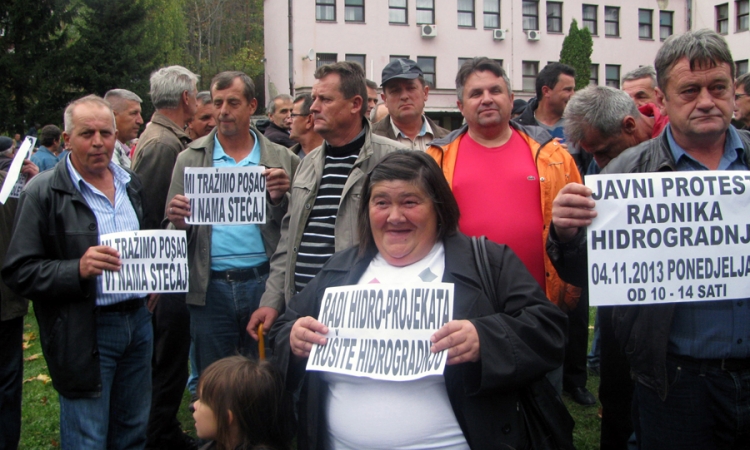 Poziv radnicima Hidrogradnje da se vrate na posao