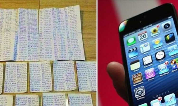 Kradljivac mobilnog vratio brojeve na papiru