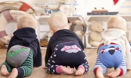 Učestala razmjena odjeće za bebe