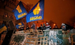 Burna noć na ulicama Kijeva
