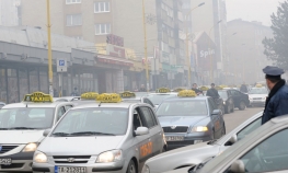 Protest taksista zbog novih pravila