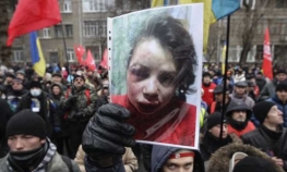 Pretučena ukrajinska novinarka