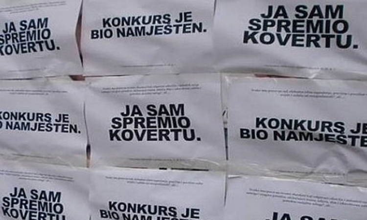 U Bihaću osvanuli plakati: Konkurs je namješten i ja sam spremio kovertu