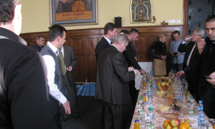 Praznični prijem za predstavnike političkih stranaka