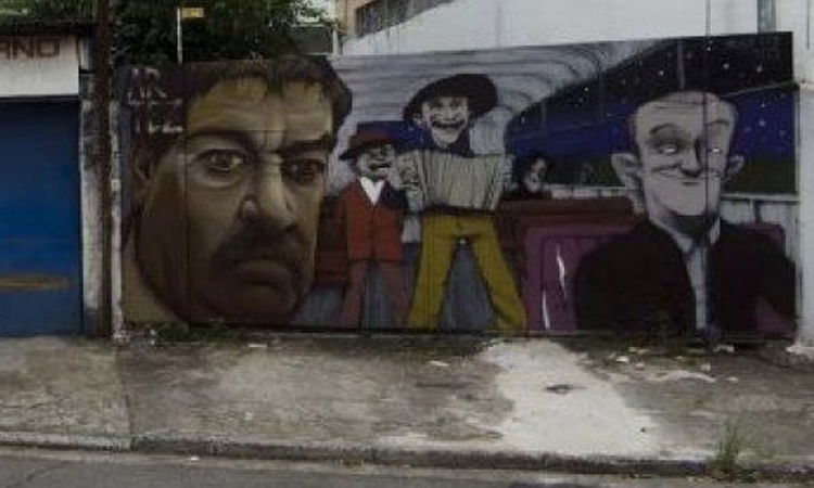 Grafit iz filma Ko to tamo peva u Brazilu