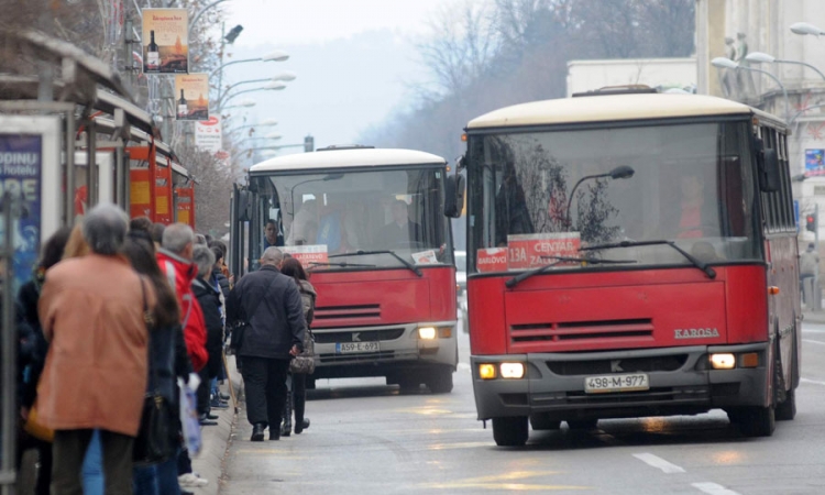 Obustava saobraćaja u centru grada