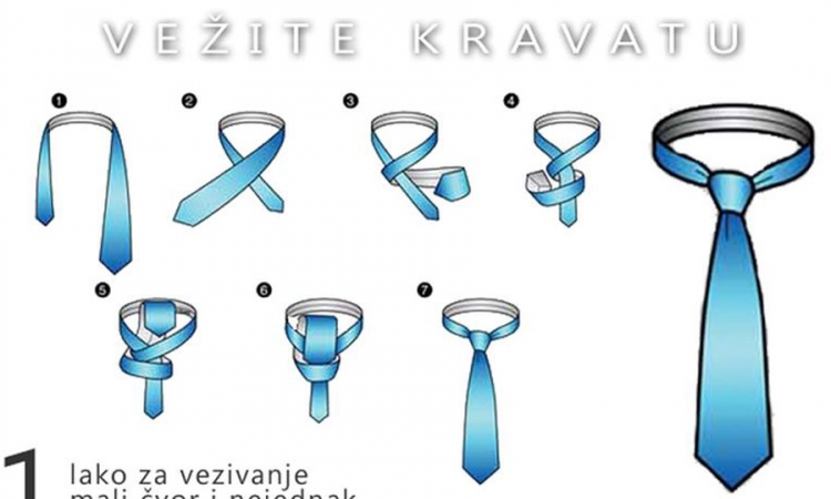 Mali vodič za vezivanje kravate