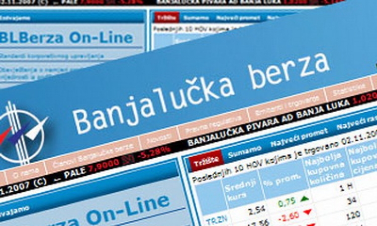 Banjalučka berza: Današnji promet 252.172 KM