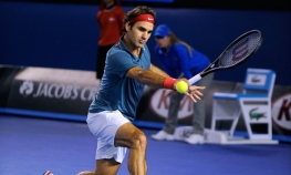 Federer kao mladić