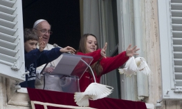 Loš predznak: Papine golubice mira napali galeb i vrana