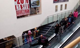Akrobacije u banjalučkom Merkatoru