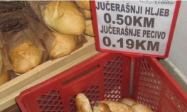 Banjalučani hranu kupuju na sniženju: Jučerašnji hljeb 0.50 KM