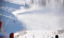 Jahorina prekrivena snijegom