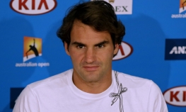 Federer igra protiv Srbije