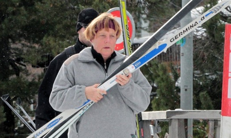Angela Merkel pala na skijanju, svi sastanci otkazani
