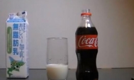 Kada pomiješate Coca Colu i mlijeko