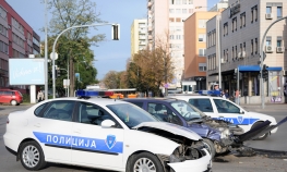 Policajci skrivili 16 udesa