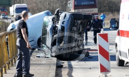 Teška saobraćajka na putu Banjaluka - Prijedor, jedna osoba poginula
