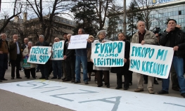 Ponovo blokiran saobraćaj ispred Predsjedništva BiH