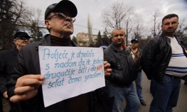 Demonstranti i danas ispred Predsjedništva BiH