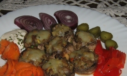 Punjeni šampinjoni