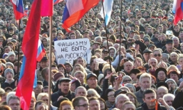 U Sevastopolju miting protiv preokreta u Kijevu