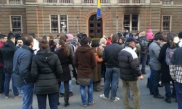 Građani ponovo ispred zgrade Predsjedništva BiH