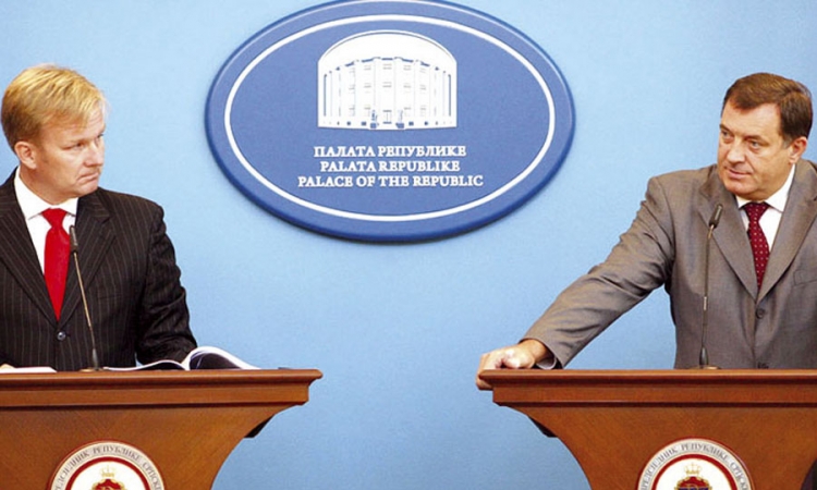 Dodik - Sorensen: Problem nemogućnost dogovora u FBiH