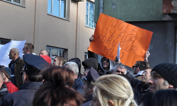U Bihaću i danas protesti, traže ostavku kantonalne Vlade