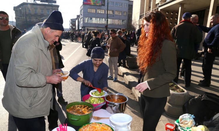 Razišli se demonstranti u Sarajevu