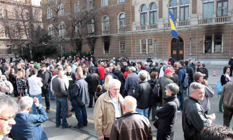 Demonstranti traže eksperte u KS i smjenu Vlade FBiH