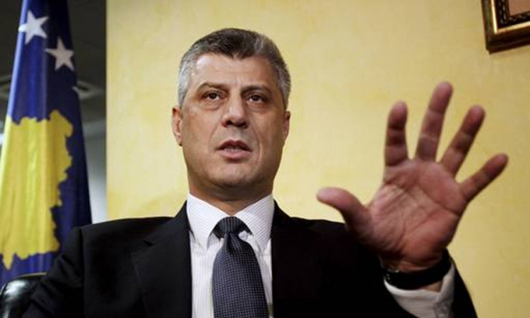Tači najavio formiranje oružanih snaga Kosova