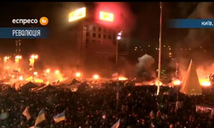 Centar Kijeva u plamenu, 25 mrtvih